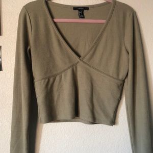 OLIVE GREEN LONG SLEEVE